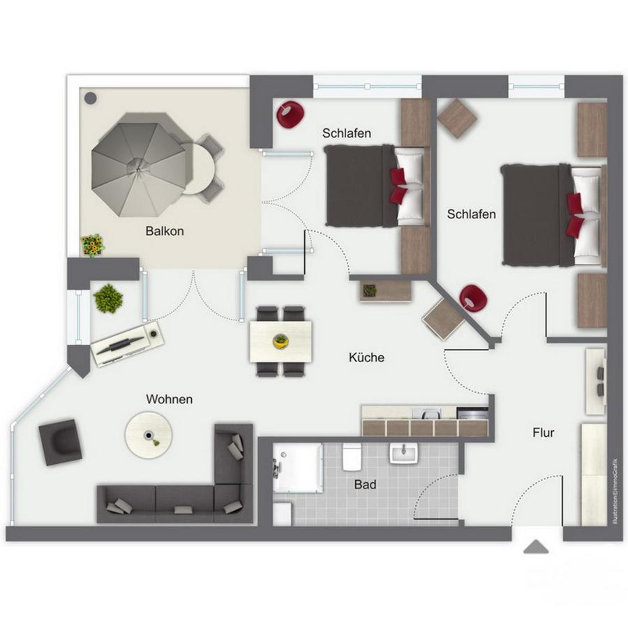 Duenenblick Wohnung 07 Boltenhagen  Eksteriør bilde